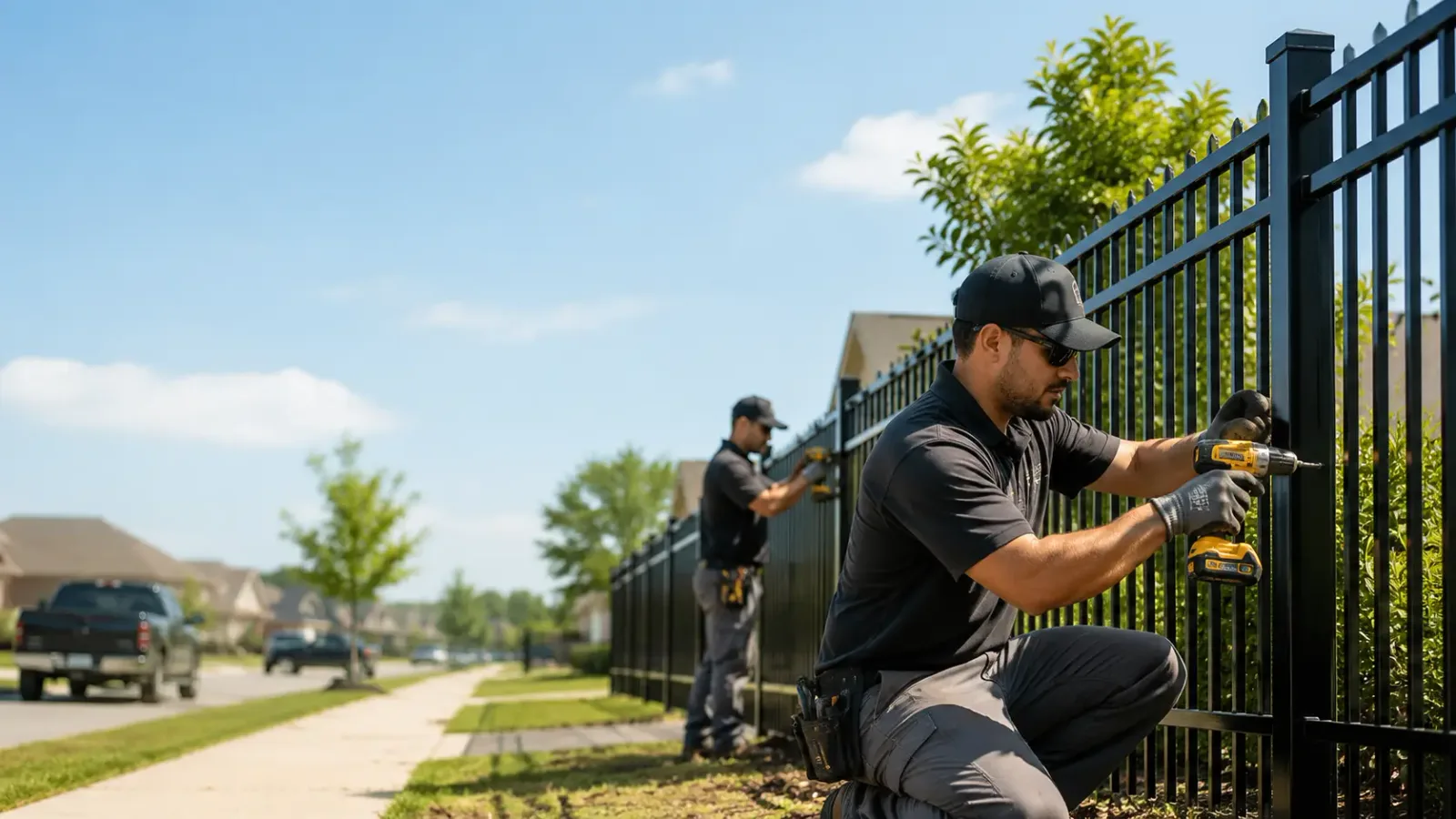 Metal Fence Installation in Sallis, MS